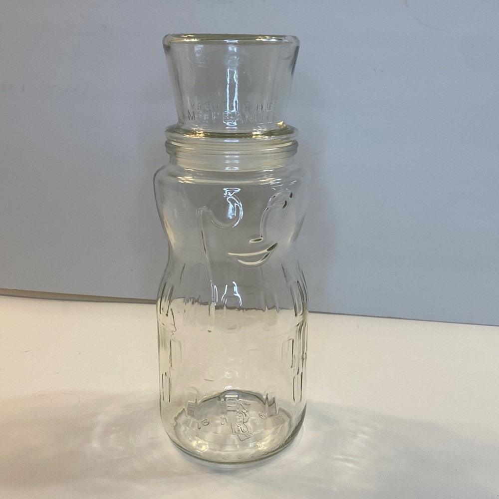 Mr peanut 75th anniversary glass jar (1991)